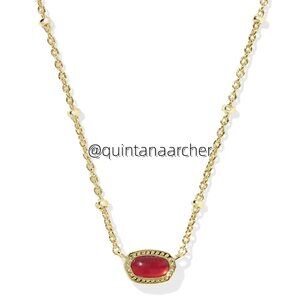 Mini Elisa Gold Satellite Short Pendant Necklace